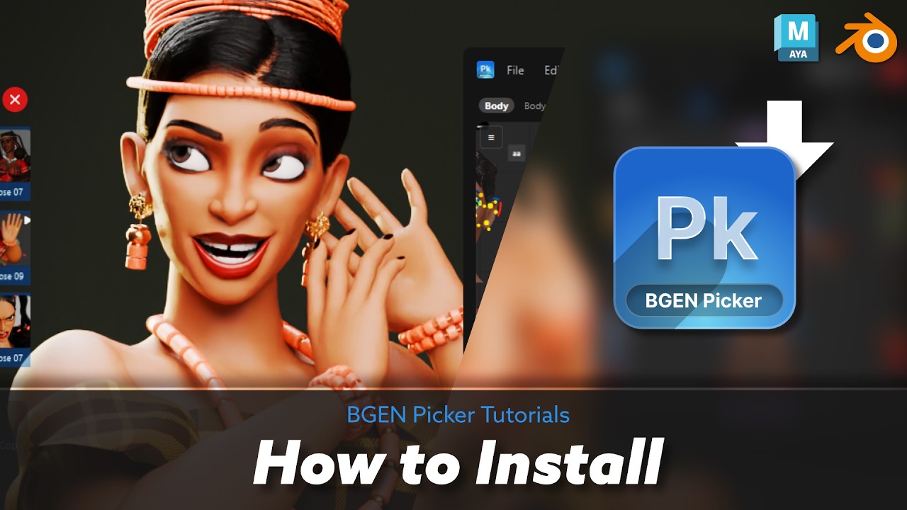 BGEN Picker : How to Install [A02] - YouTube