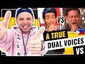 Marcelito Pomoy VS Sardo Milano - Time to say goodbye | DUAL VOICES & "DUET"! | HONEST REACTION