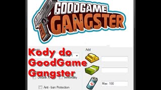 Kody do GoodGame Gangster na Złoto i Monety