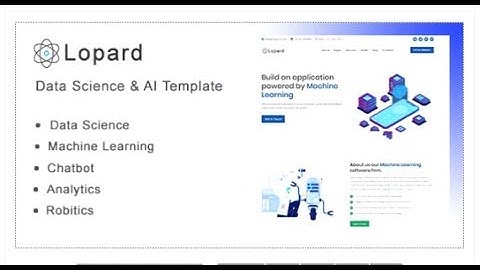 Lopard - Data Science & AI HTML Template | Themeforest Templates