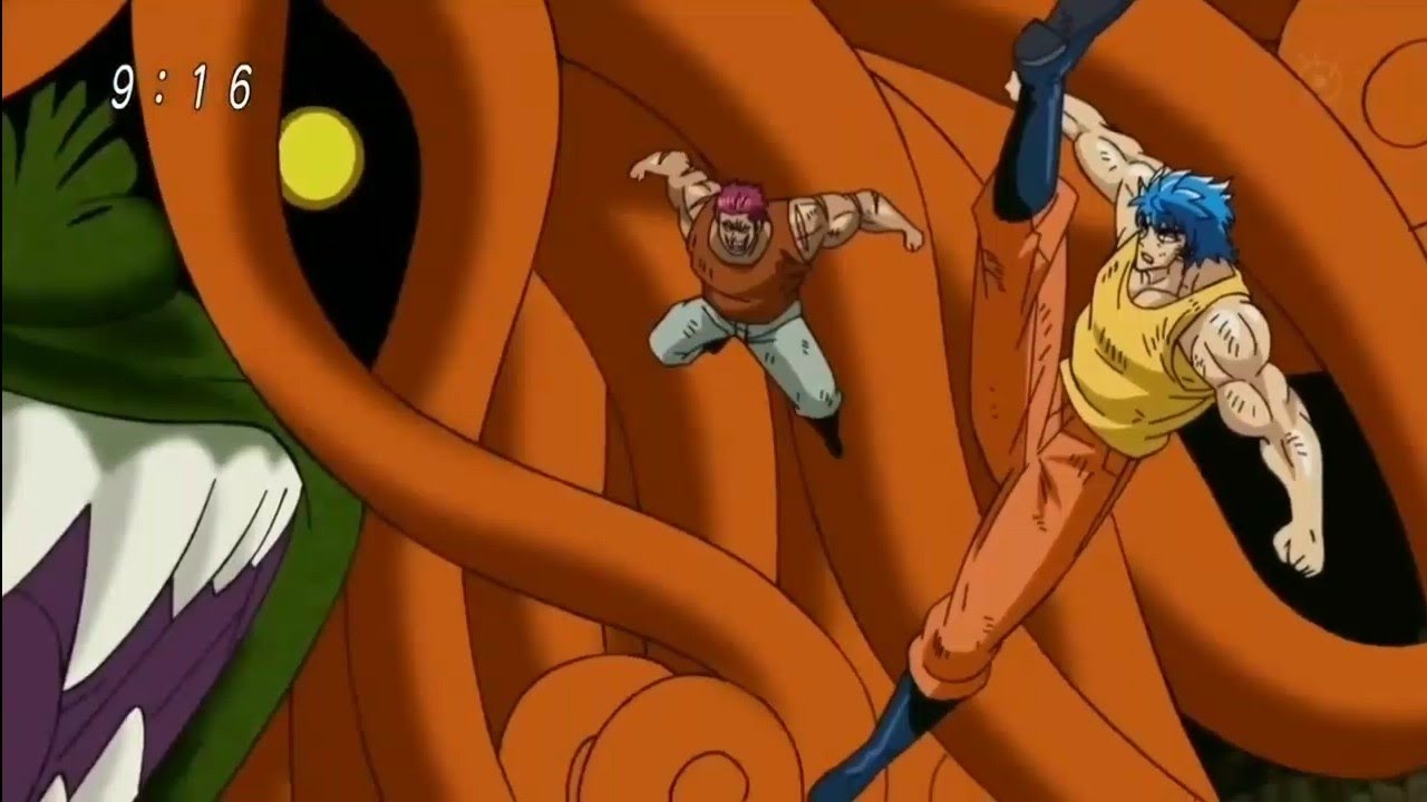 Toriko & Zebra VS Salamander Sphinx - Nakamatachi! - YouTube
