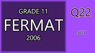 Fermat 2006 22
