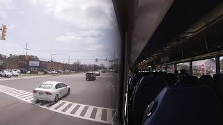 On Board Ride NJ Transit 2018 MCI D4500CT On The 553 Line From Vineland To Bridgeton