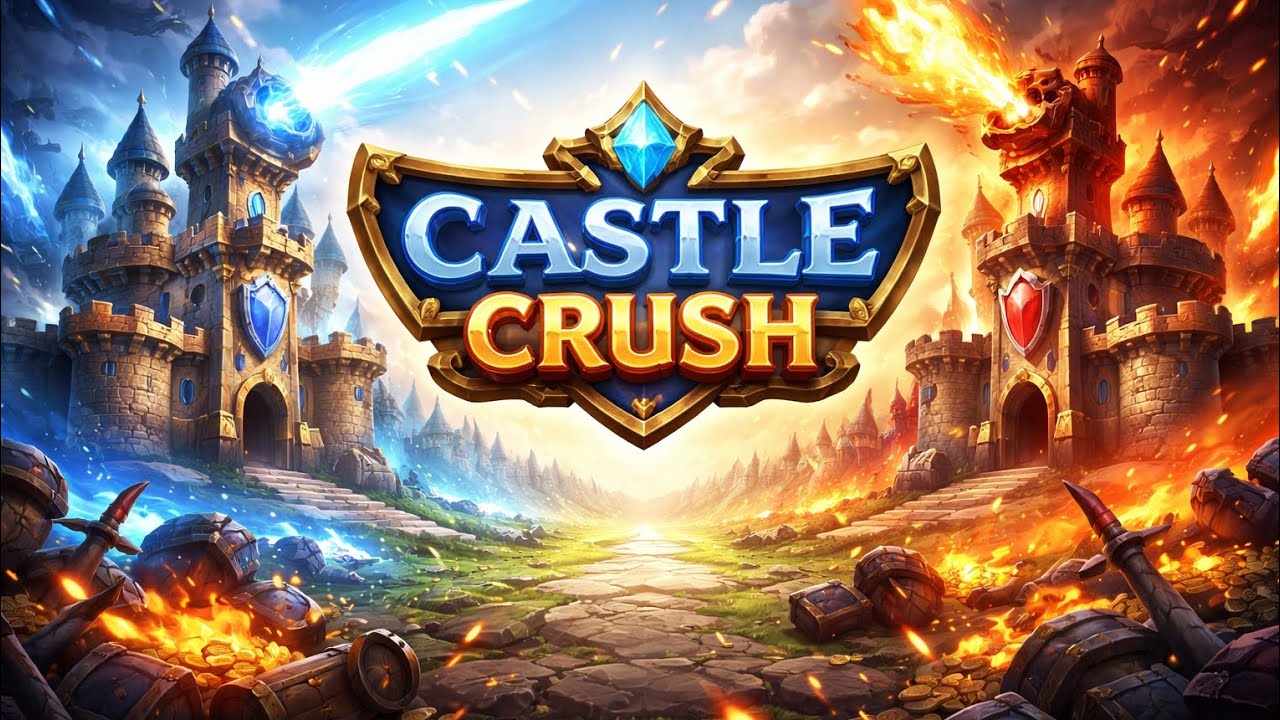 Castle Crush Gameplay – Intense Castle Battle!