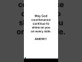 May God's Countenance Shine on You #prayers