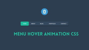 Animated Responsive Navigation Menu Bar Using HTML CSS. Cool CSS Menu Hover Animation #Timeless_Code