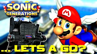Can You Beat Sonic Generations As SUPER MARIO?! |Classic Stages!