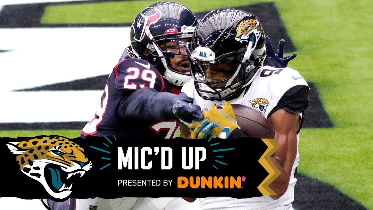Keelan Cole Sr. Mic'D Up vs. Texans (Week 5) | Jacksonville Jaguars