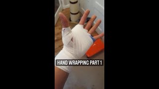 How To Wrap Your Hands Like A Pro Mma Fighter Basic Tutorial Part 1