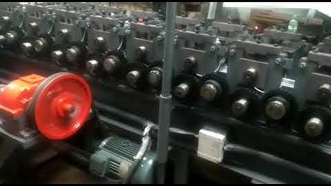 Shutter Profile Roll Forming Machine