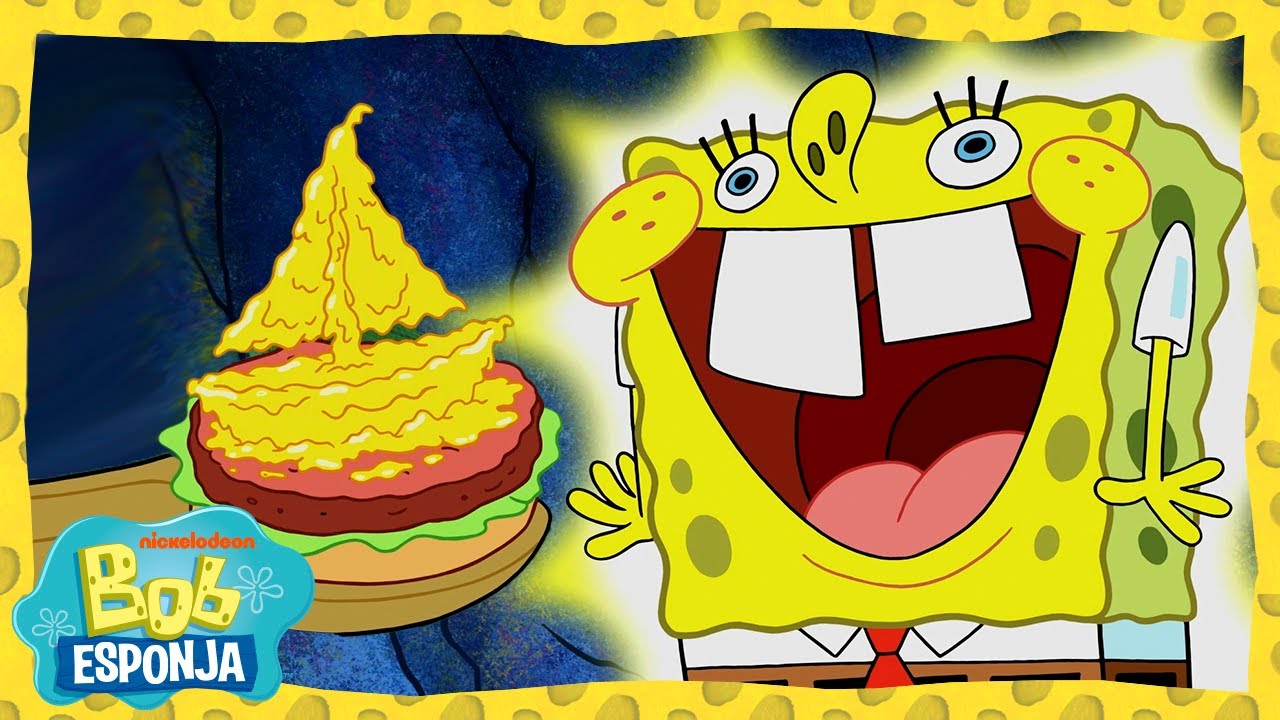 Bob Esponja | 5 MINUTOS do Bob Esponja detonando a mostarda!| Bob Esponja em Português