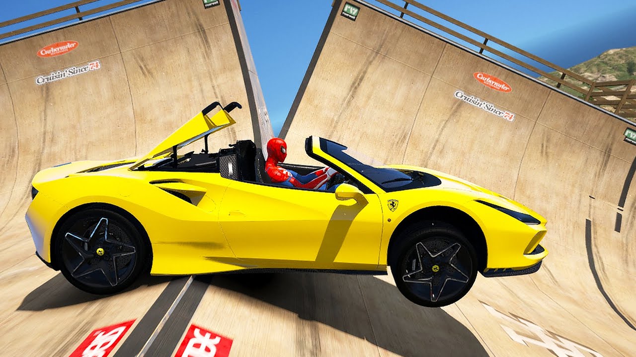 GTA 5 Water Ragdolls Spiderman compilation 