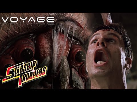 Brain Bug Eats Zander's Brain | Starship Troopers | Voyage