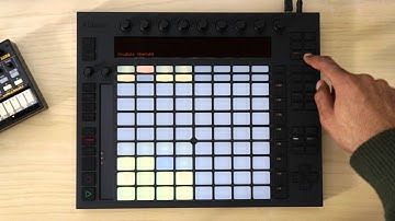 Push: Playing Hardware Drum Machines