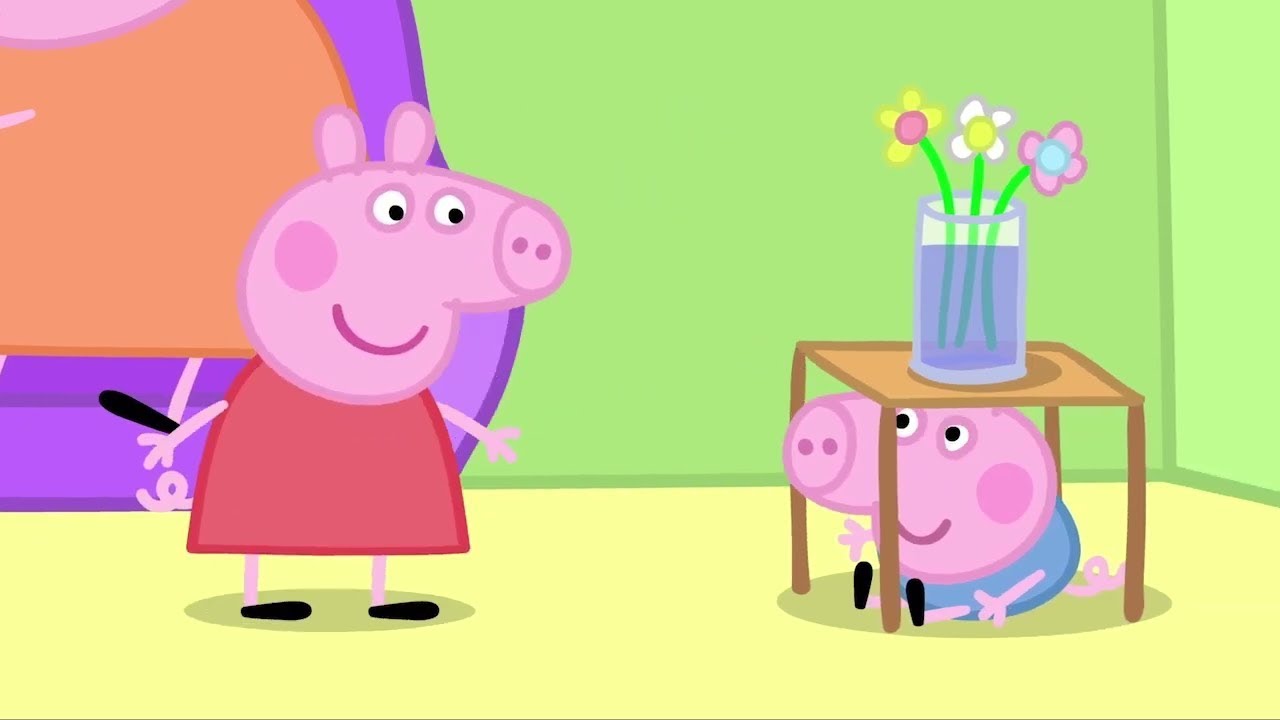 Peppa And George Play Hide And Seek!