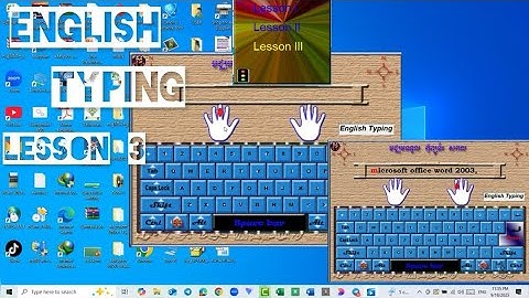 English Typing Lesson 3 | Typing #usa #typing #practice #english #computer 