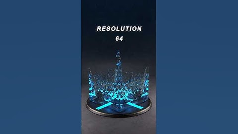 Flip Fluid Simulation Blender 3D. #fluid #simulation #water #satisfyingvideos