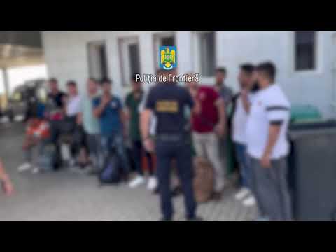 Grup de migranti capturat de politistii de frontiera din Timis