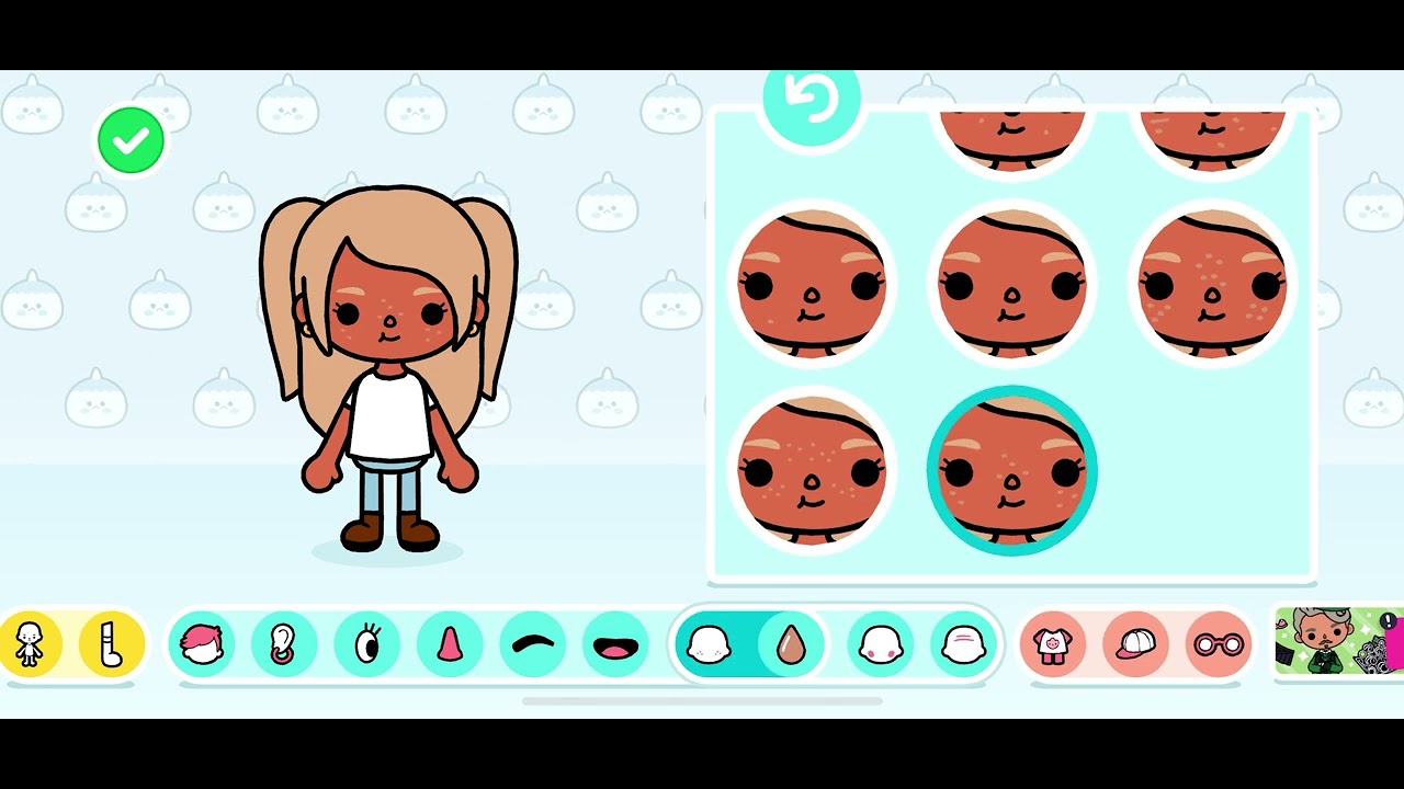 Cute girly avatars in toca 🥰🎀