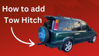 97-01 Honda CR-V trailer hitch install