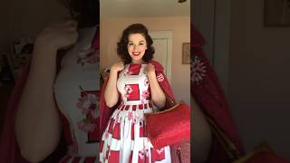 Get ready with me #1950s #vintagestyle #1950sfashion #1960s #sewing #1950smakeup #vintage