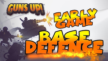 GUNSUP! Early Game Base Defense - CPU DEFEND - Level 15 = Over 10mins