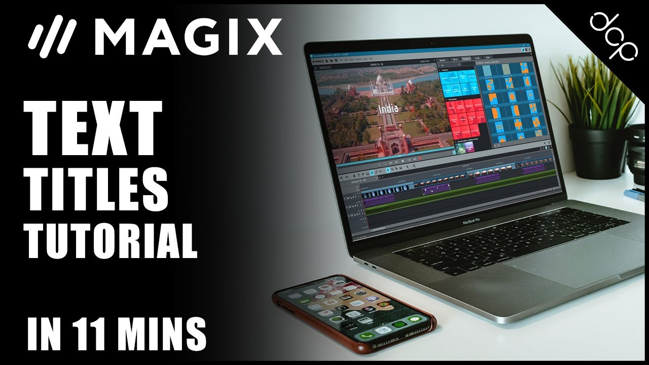Text Titles - Magix Movie Edit Pro 2020 Tutorial