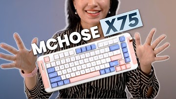 MCHOSE X75 | Gasket Mechanical Keyboard | Full Review | TechSathi |