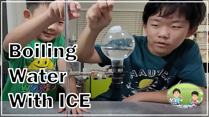 Boiling water with ICE! Cool Experiment