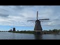 The Windmills of Kinderdijk. Netherlands.