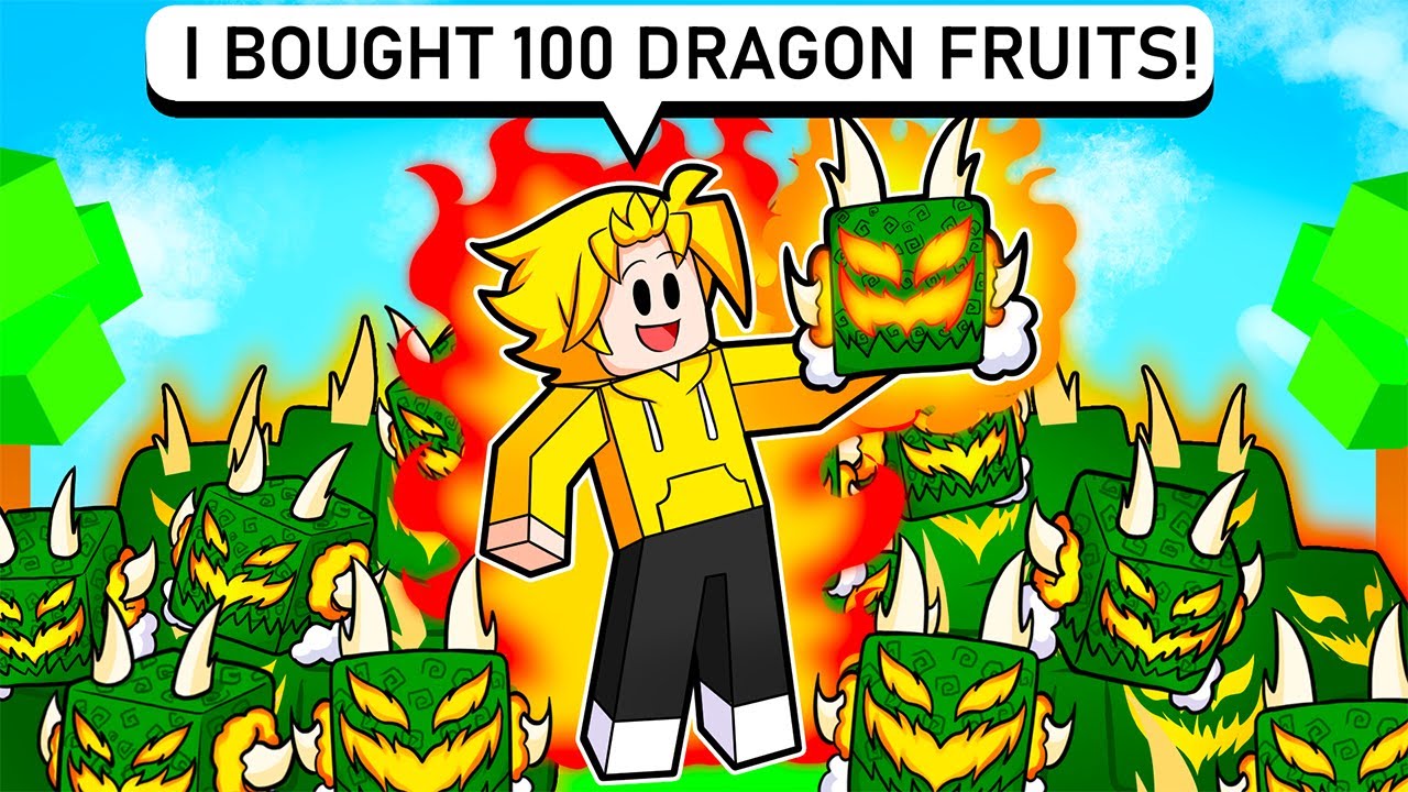 Doesn't expect to get anything, gets dragon fruit from spinning