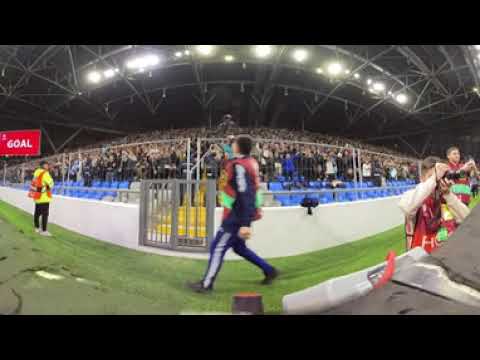 360 VR video! Керемет камбэк! Қазақстан 3:2 Дания 73’ Зайнутдинов (пенальти)