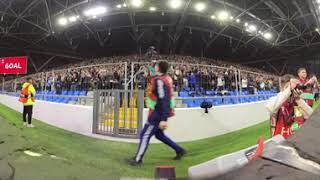 360 VR video! Керемет камбэк! Қазақстан 3:2 Дания 73’ Зайнутдинов (пенальти)