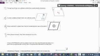 2-4 Use Postulates and Diagrams