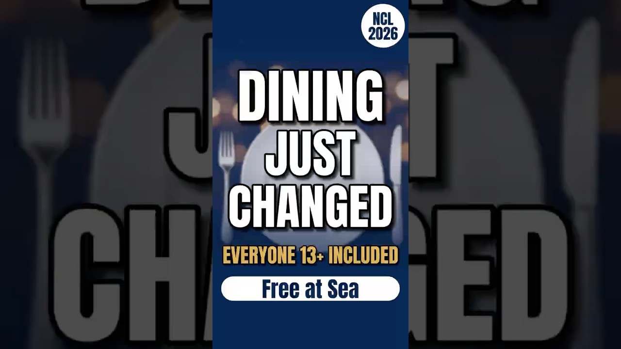 NCL Free at Sea Dining Just Changed for Families