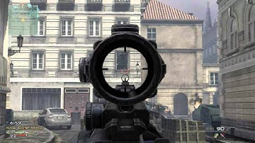 Seneka The 5th - MW3 Dragunov Fail w/ Throwing Knife Win