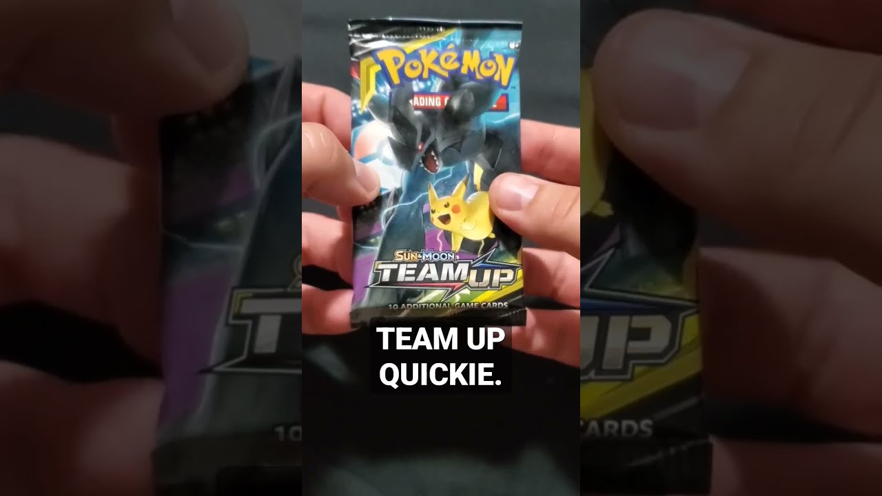 Pokemon TCG Team Up Booster Pack Opening 