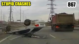 Stupid crashes 867 March 2024 car crash compilation