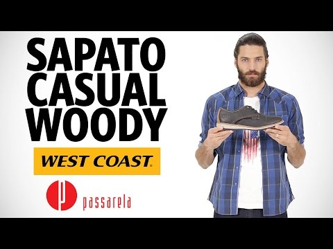 sapato casual masculino west coast