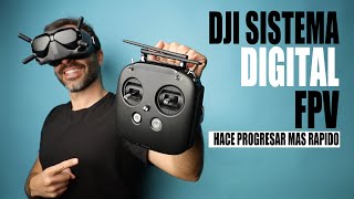 Progresa MAS Rapido en FPV / REVIEW 🔥Sistema Digital FPV de DJI Español