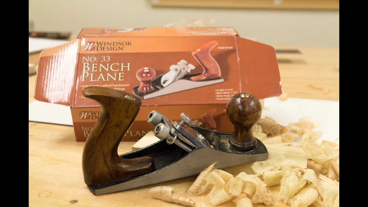 Harbor Freight No 33 Bench Plane Review and Tuneup - YouTube