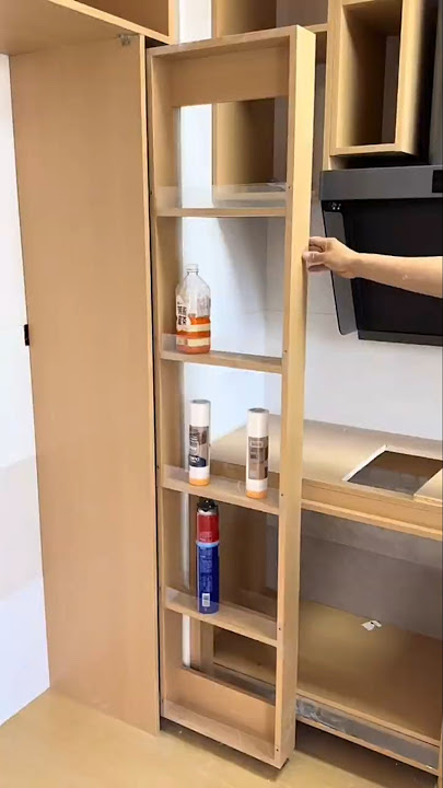 Side Drawer Cabinet DIY — Super Handy#woodworking #tools #diy #usashorts #carpenter