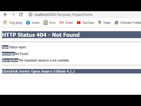 Video: Lỗi trạng thái HTTP 404 tomcat là gì?