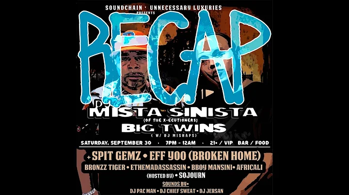 RECAP of Big Twins & Dj Mista Sinista in San Diego (4K)