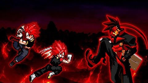 Evil Vegito SSJ V3 OP & Evil Gogeta SSJ V3 OP VS Black Apocalypse OP in Jump Force Mugen