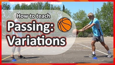 #3. How to teach: Passing variations | Basketball skills in PE