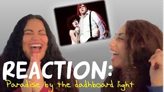 SINGERS REACT to..."Meatloaf's "Paradise by the dashboard light"