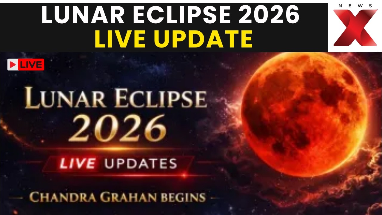 Total lunar eclipse 2026 LIVE | Chandra Grahan date, sutak kaal, city ...