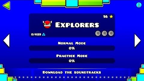 Geometry Dash 2.2 Explorers 100% FULL! Sneak Peek 2