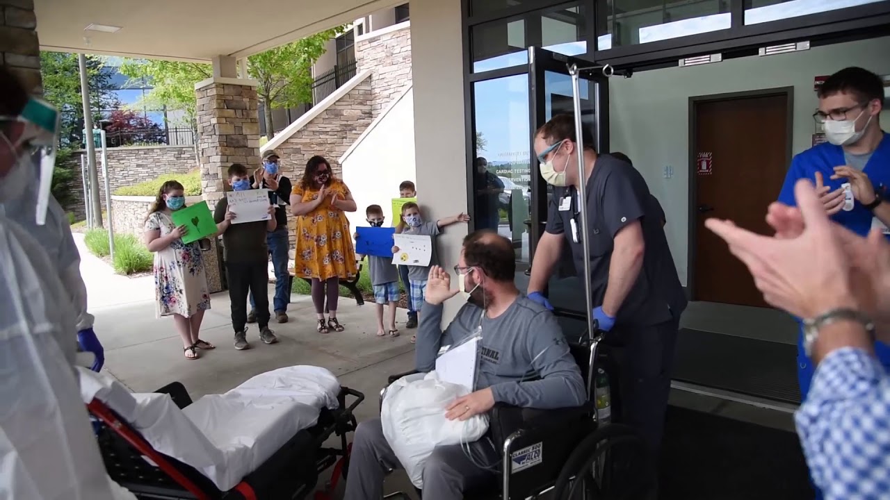 Dr. Lewis's victory walk